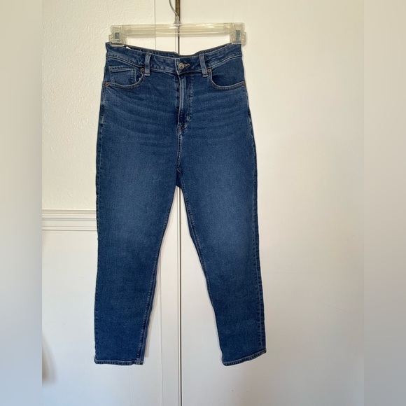 American Eagle Outfitters Mom Jean Blue size 8 Short - Picture 1 of 8